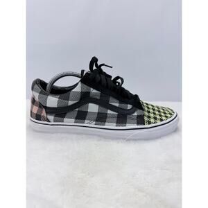 Vans Old Skool Plaid Houndstooth Buffalo Check Mens Size 10 Sneakers